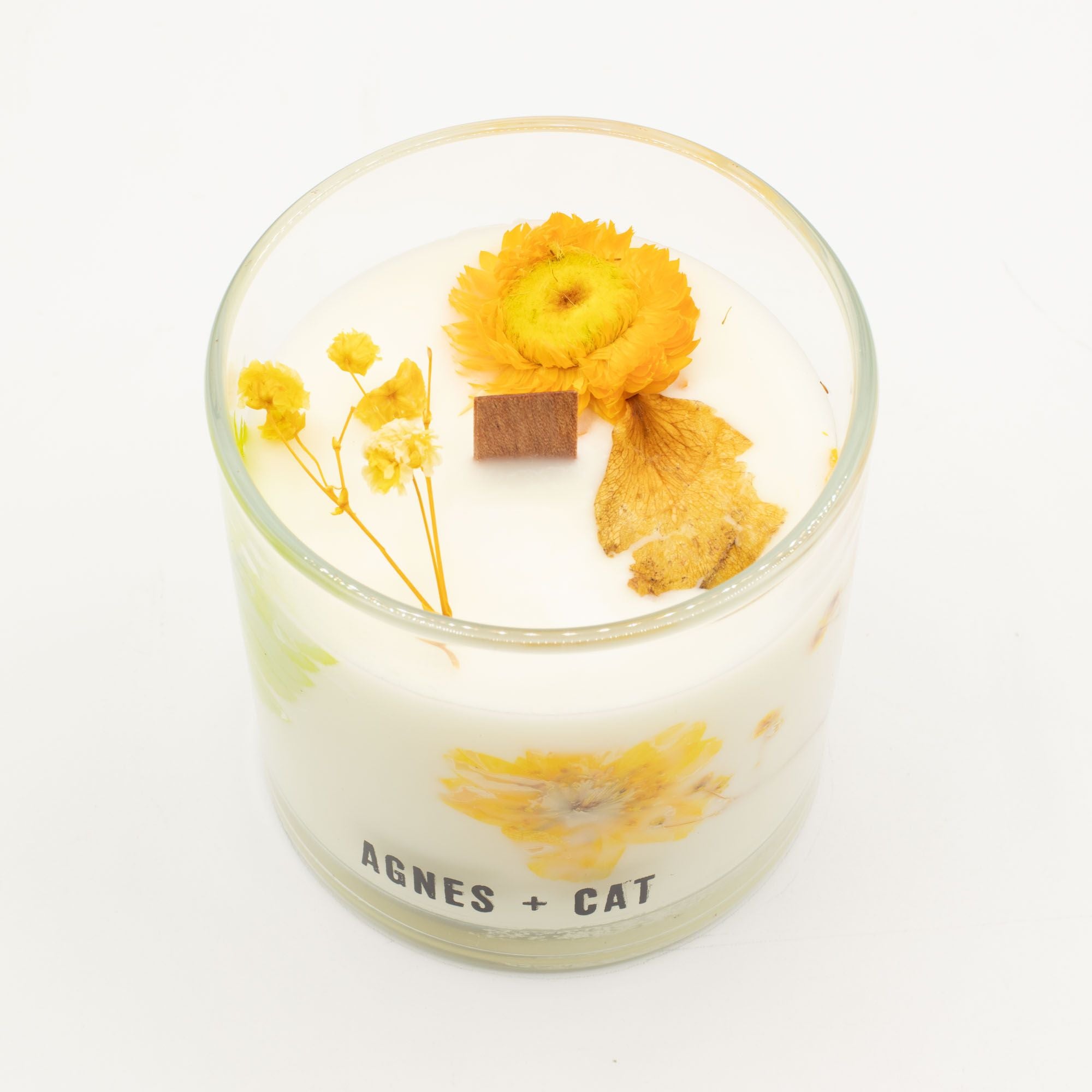 Vela Botânica de Cera de Soja Agnes + Cat - Rydal Oudh