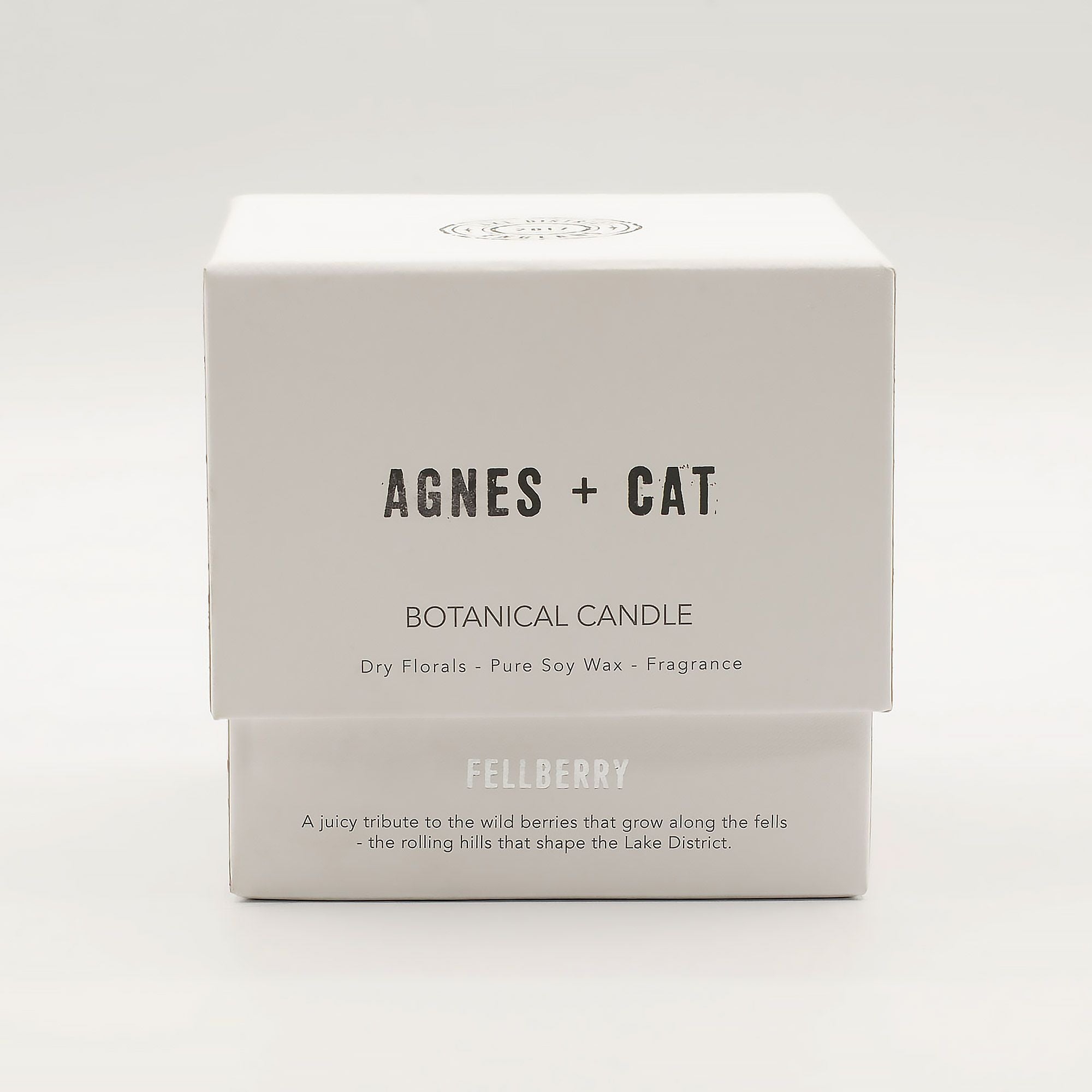 Vela Botânica de Cera de Soja Agnes + Cat - Fellberry