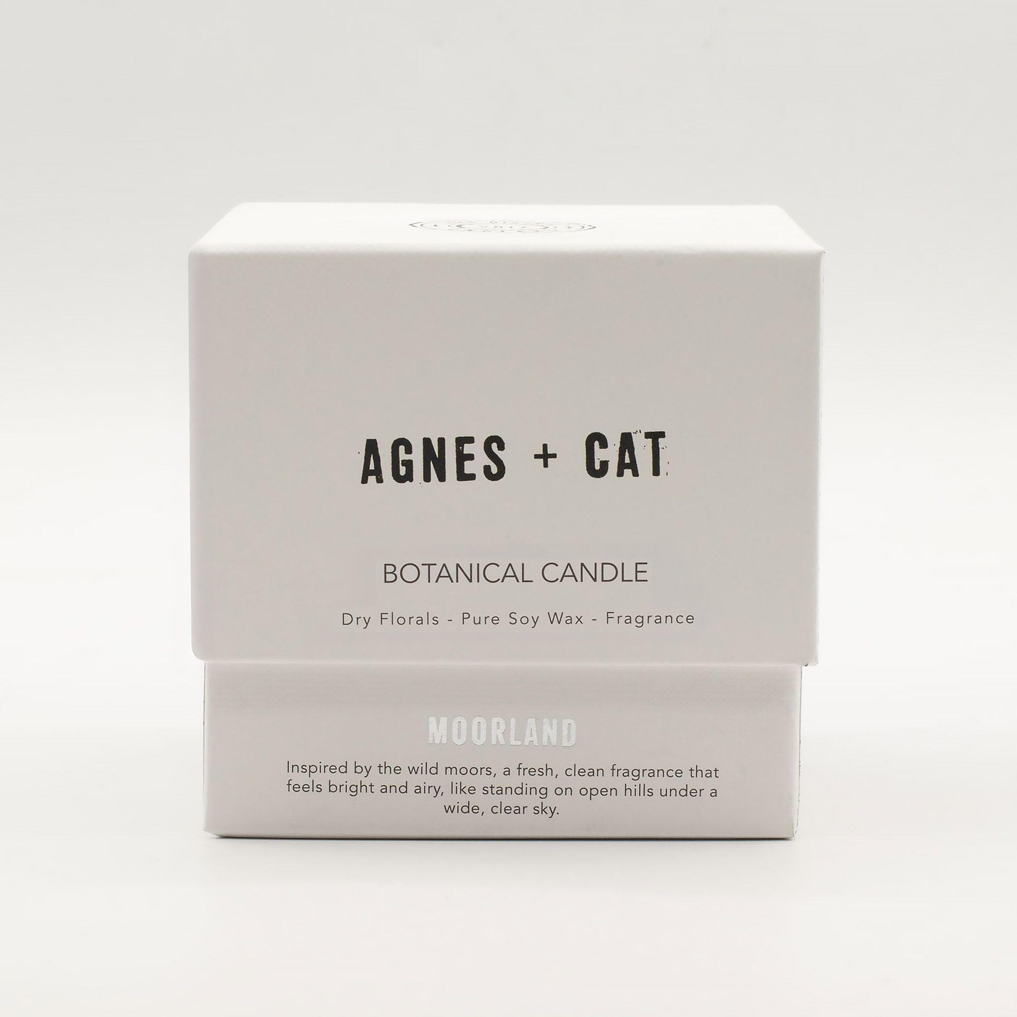Vela Botânica de Cera de Soja Agnes + Cat - Moorland