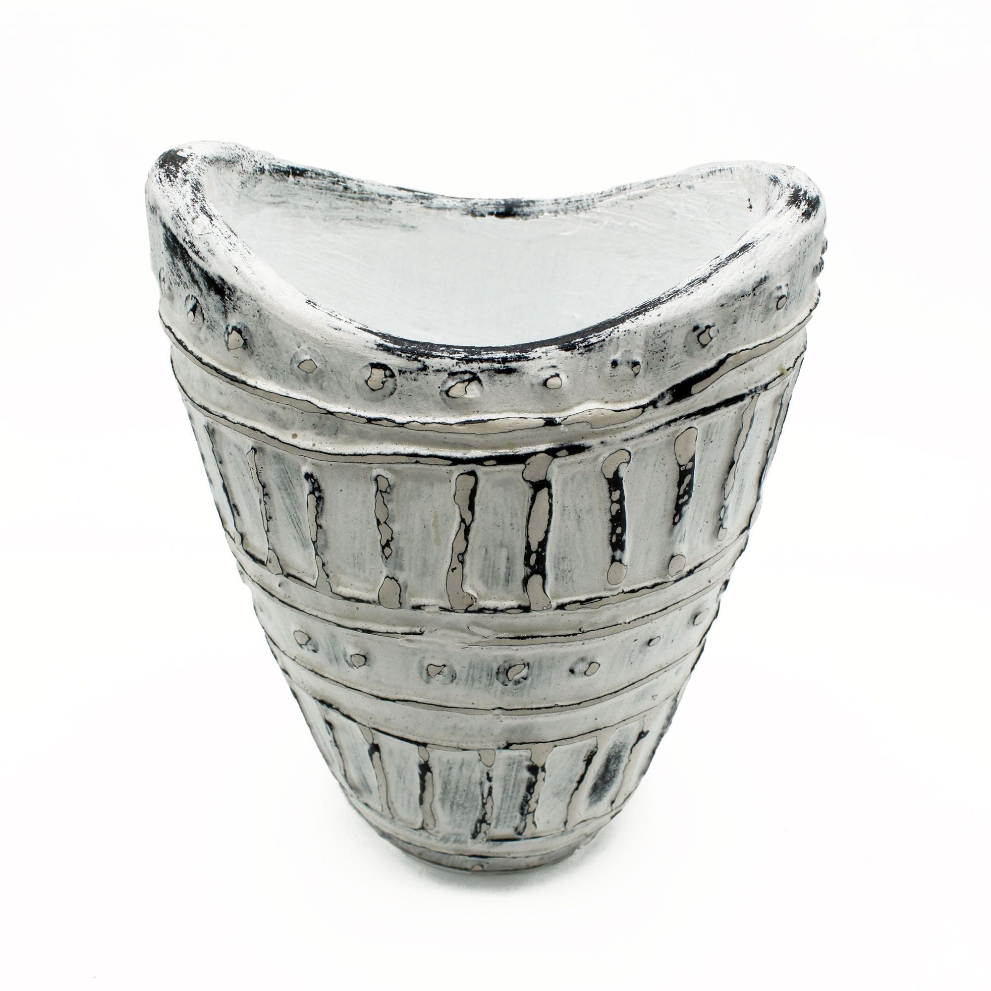 Jarro de Cerâmica Colo Largo — Creme 22cm